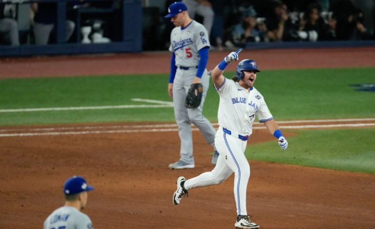  Dodgers exposed by Blue Jays in World Series Game 1