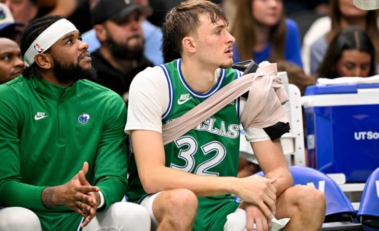  Cooper Flagg benched, injured in Mavericks loss